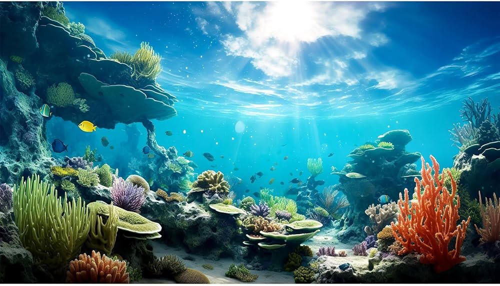 Fish Tank Background Idea