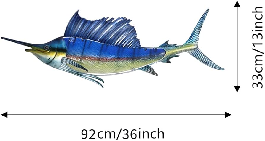 A sailfish and swordfish comparison